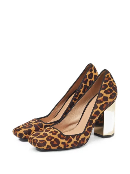 Pantofi cu toc Tory Burch cu imagine cu model leopard