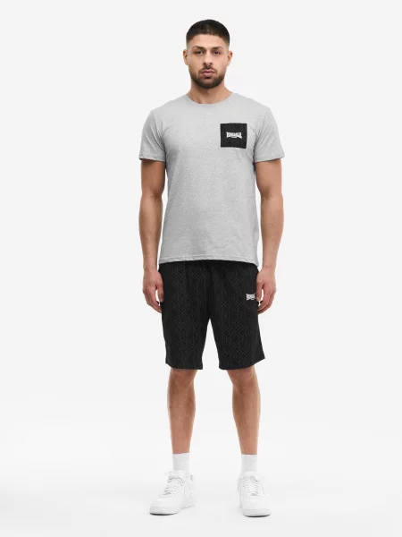 Zestaw T-shirt i szorty Lonsdale Buston czarna