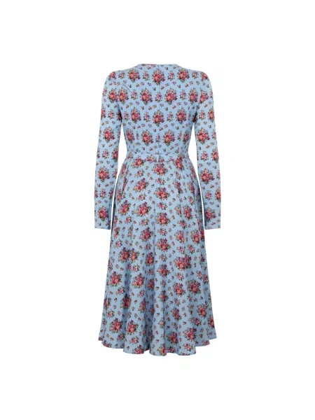 Sukienka Dolce And Gabbana niebieska