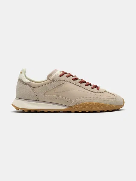 Hoff sneakers din piele întoarsă BRIDGE MKII BEIGE bej