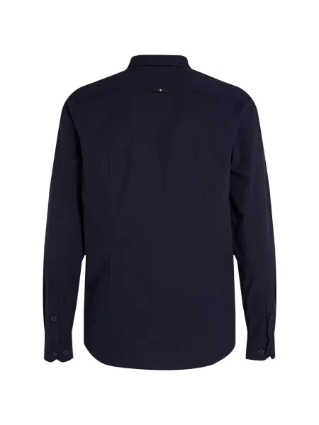 Cămașă de blugi Calvin Klein Jeans stretch albastru