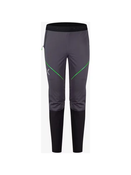 Długie spodnie Montura Ritmo Polartec AirCore ciemnoszary S czarny