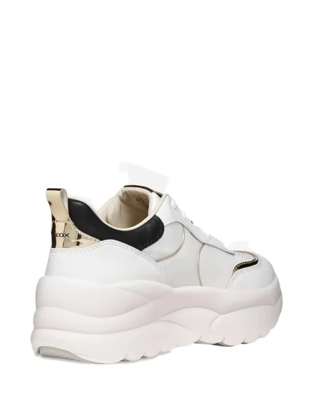 Sneakerși Geox plasă alb