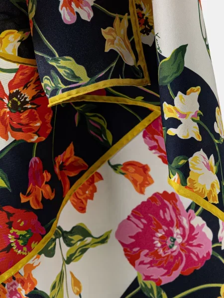 Kenzo chusta jedwabna