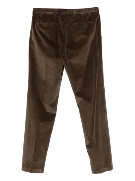 Pantaloni Michael Coal de catifea cord maro