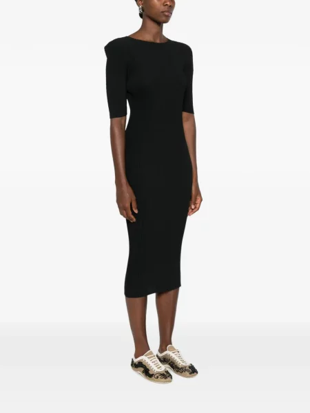 Rochie midi Issey Miyake negru