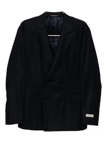 Costum Canali cu dungi de costum albastru