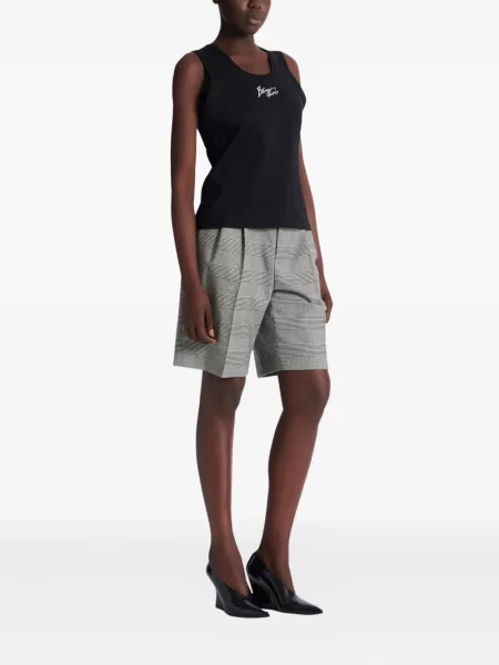 Top Balmain cu imagine negru