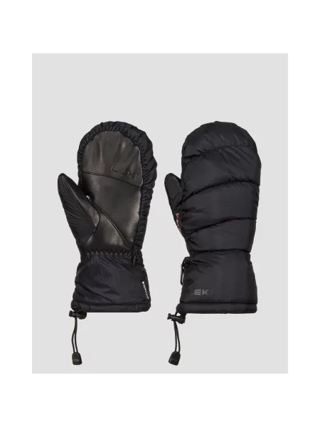 Lyžařské rukavice LEKI Glace 3D Mitt black černé