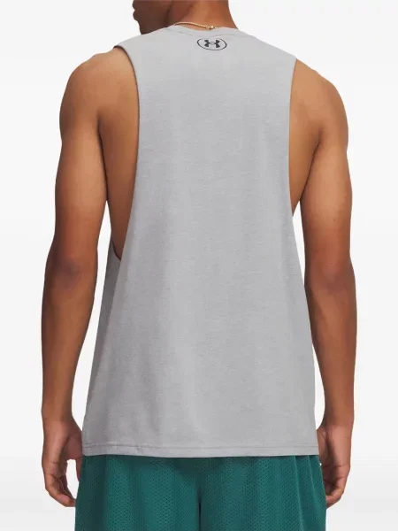 Cămașă Under Armour cu imagine gri
