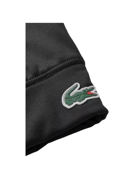Rukavice Lacoste čierna