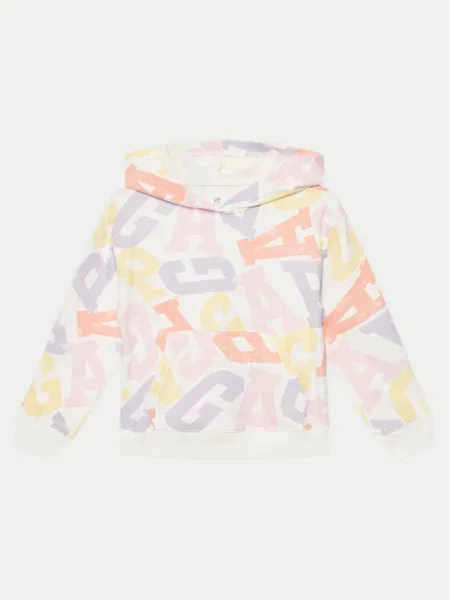 Gap Bluză Colorat alb