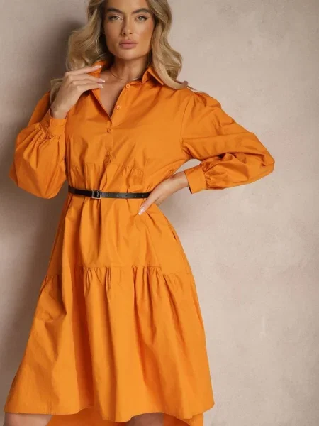 Rochie Paniell portocalie