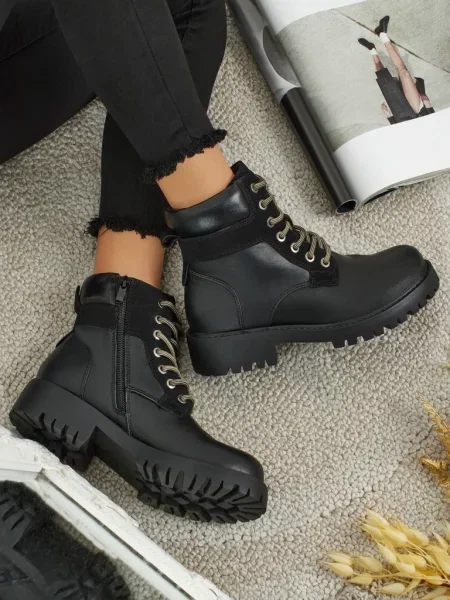 Botine Resti negru