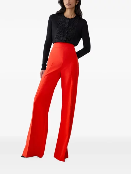 Pantaloni Carolina Herrera roșu