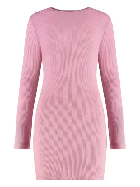 Rochie maxi Sablyn lungă de costum roz