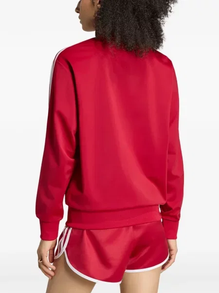 Geacă Adidas cu imagine alergare cu model floral maro