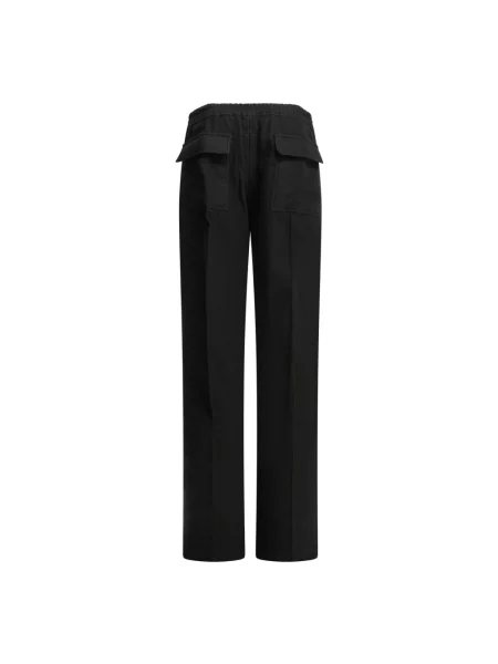 Spodnie Rick Owens ze sznurkiem czarne