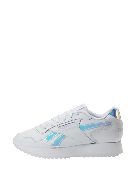 Sneakerși Reebok cu șireturi din dantelă alb
