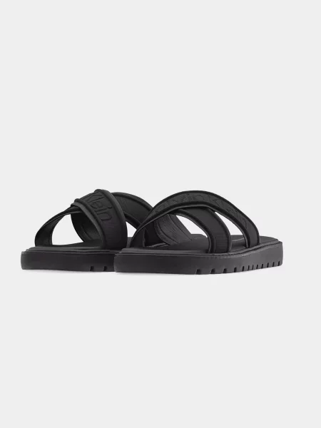 Šľapky Calvin Klein Sq Molded Sandal Xcross Wb čierna
