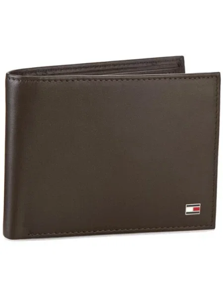 TOMMY HILFIGER Pénztárcák ETON sötét barna