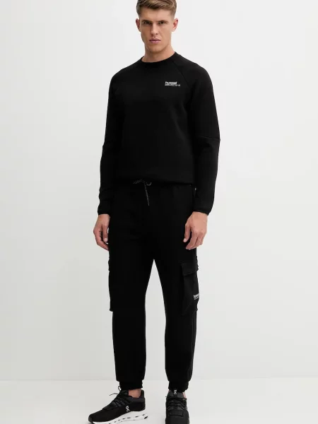 Спортивні штани Hummel однотонні чорний