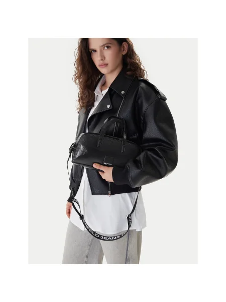 Geantă Karl Lagerfeld Jeans Negru alb