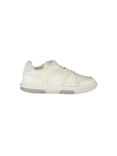 Sneakersy Tommy Jeans skórzane białe
