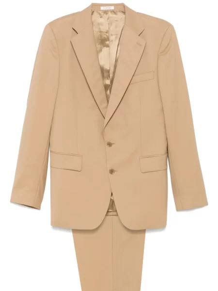 Odgovarati odijelo Fursac keper smeđa