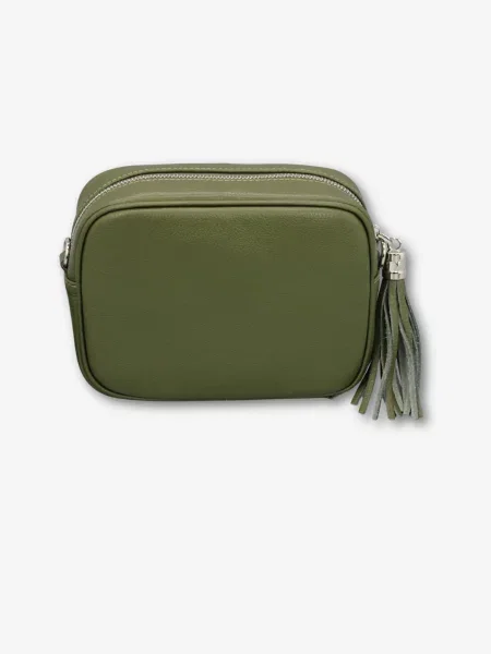 Brise Torba preko ramena Kira Silver tamno zelena