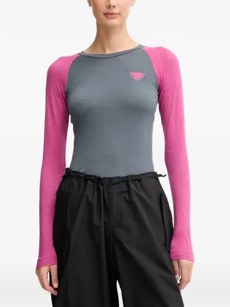 Top Dynafit din lână merinos gri