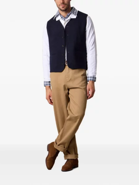 Kockás ing Brooks Brothers kék