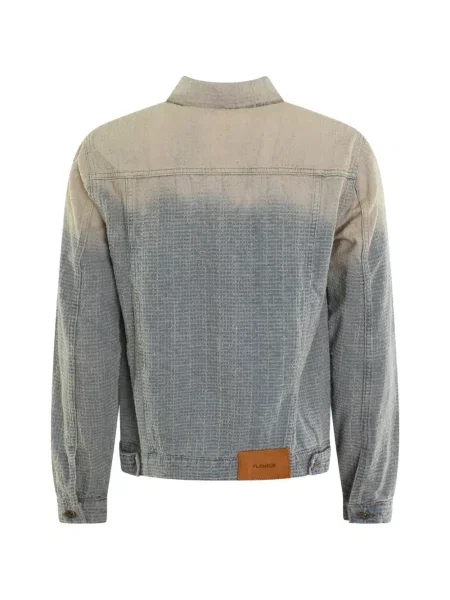 Geacă de blugi Flâneur din tweed albastru