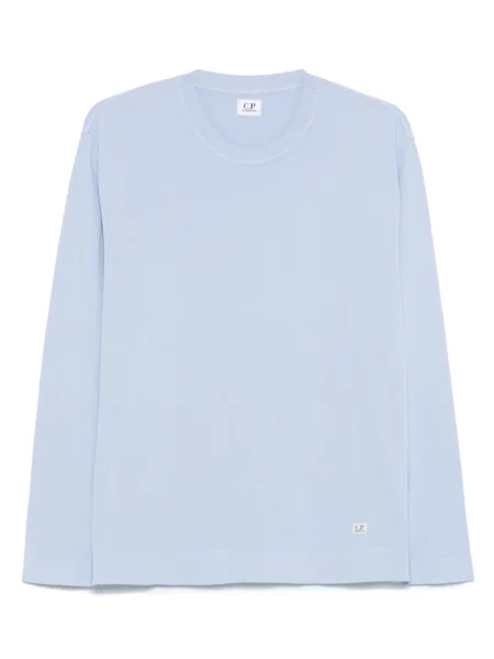 Tricou C.p. Company din crep albastru