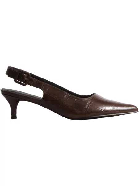 Pantofi The Divine Factory maro