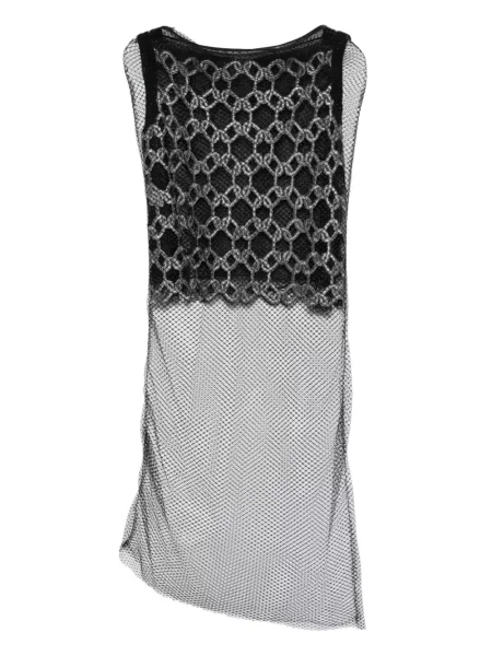 Top Gemy Maalouf z siateczką srebrny