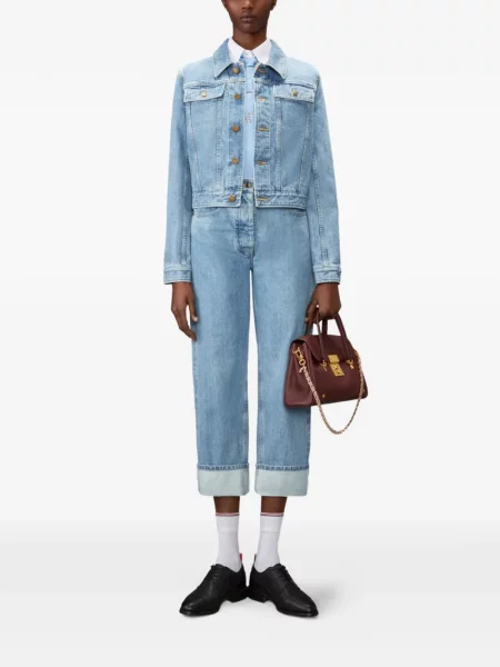 Cămașă Thom Browne din țesătură twill galben