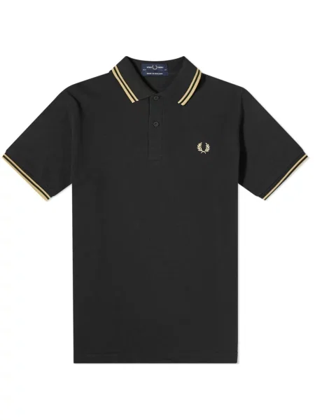 Koszulka polo Fred Perry czarna