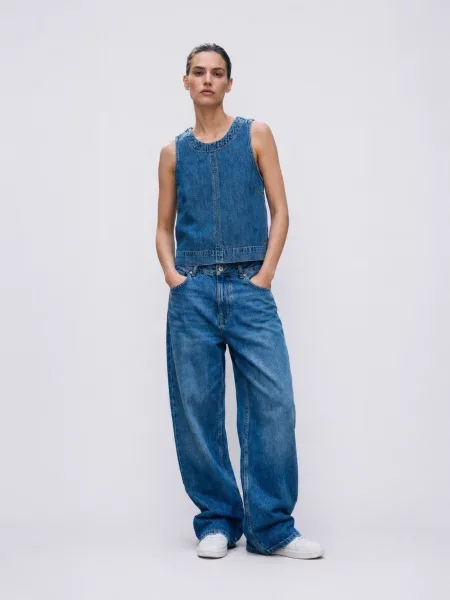 Топ Ltb Jeans синий
