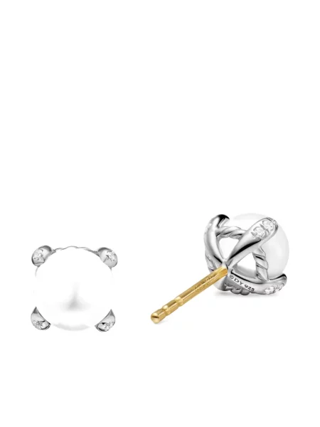 Cercei David Yurman argintiu