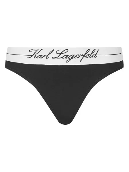 KARL LAGERFELD Стрінги чорний