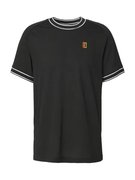 NIKE Funkcionalna majica HERITAGE rumena / rdeča / črna bela