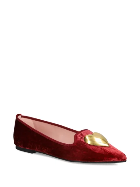 Балеринки Pretty Ballerinas със сърца червено