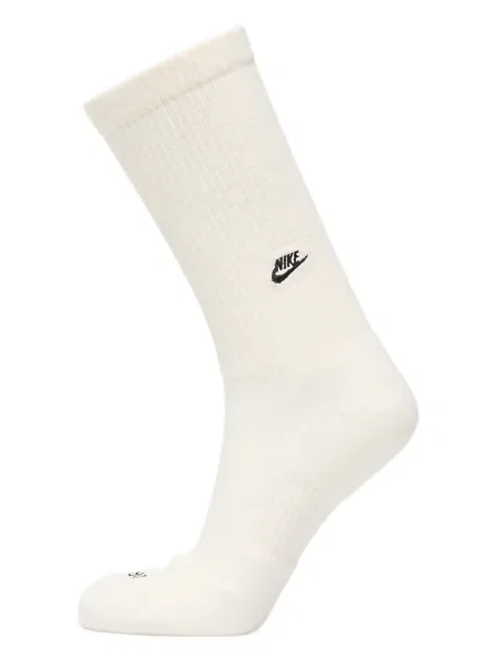 Pantaloni Nike din fleece alb