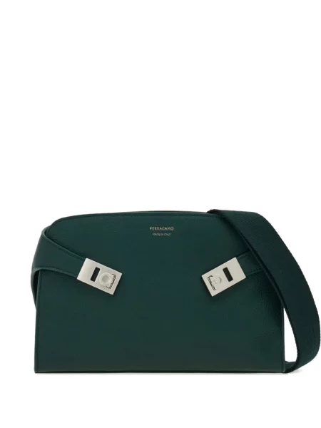 Geantă crossbody Ferragamo verde