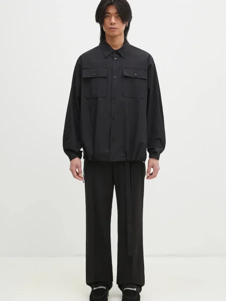 Helmut Lang cămașă Uniform Shirt.Light negru