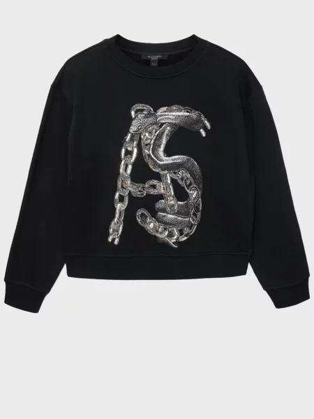 Світшот Allsaints чорний