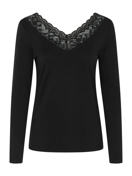 Cream Tricou Trulla' negru