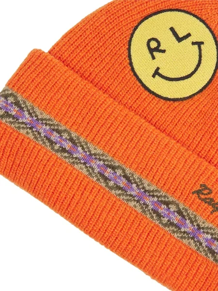 Căciulă Polo Ralph Lauren tricotate cu autograf chunky gri