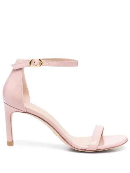 Pantofi cu toc Stuart Weitzman din piele roz